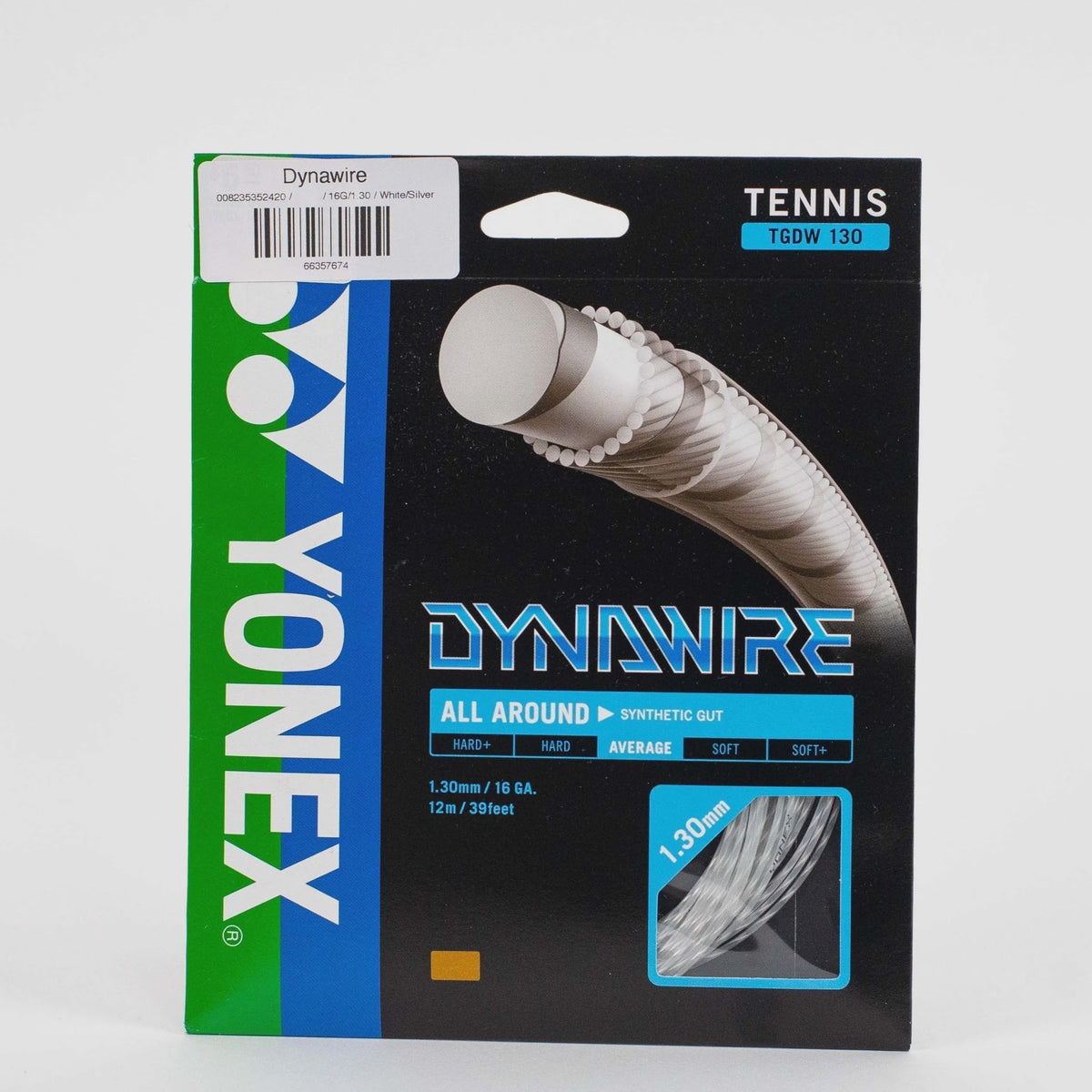 Dynawire 16G/1.30 String White/Silver White