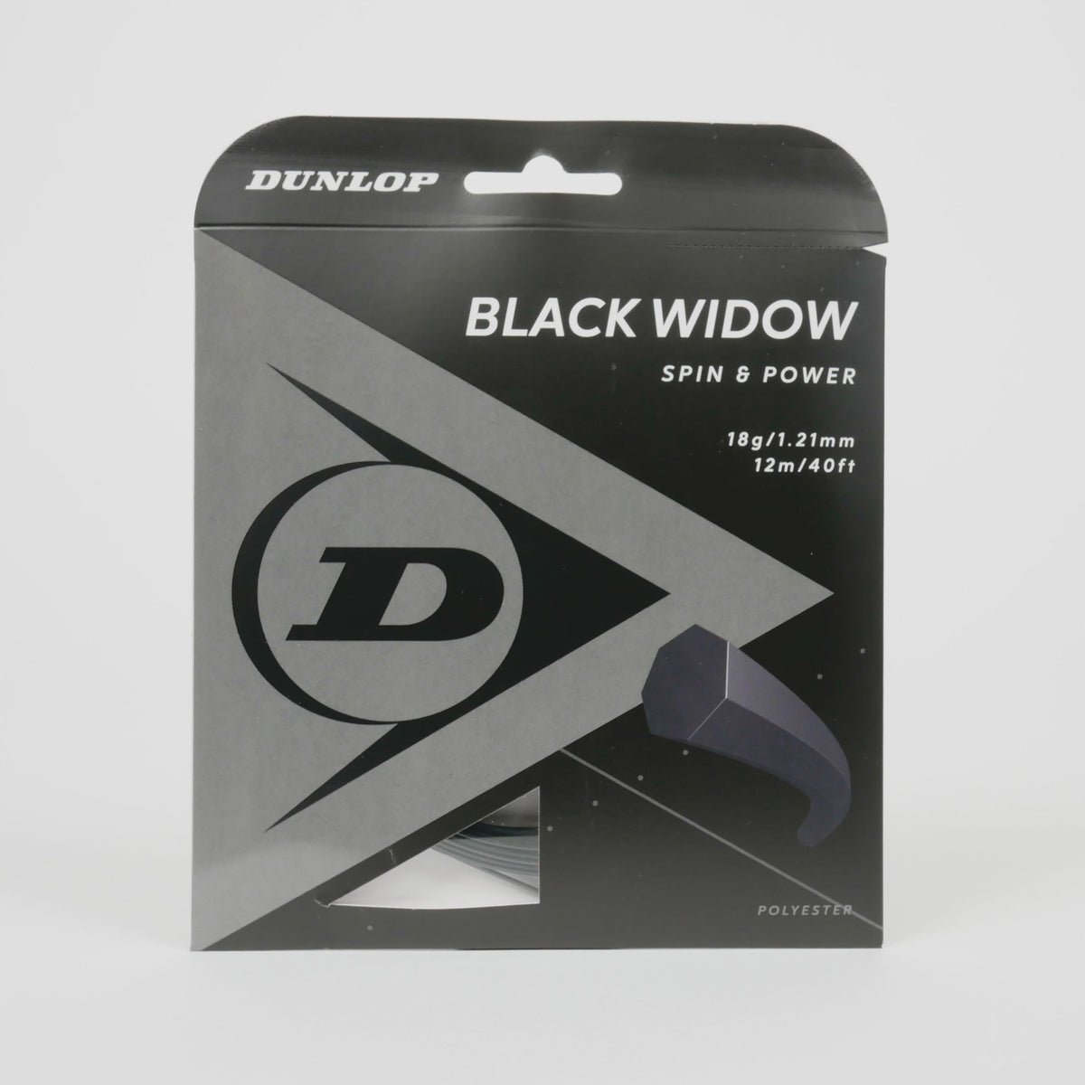 Black Widow 18G/1.21 String Black Black