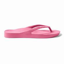 Archies Footwear Arch Support Flip Flops Hot Pink 9