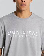Municipal 4AM Club T-Shirt Athletic Gray/White Small