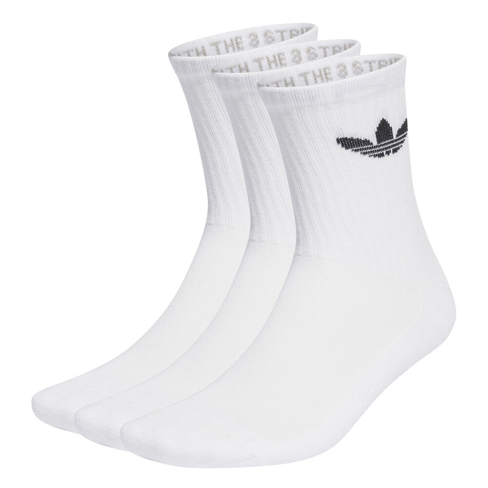 adidas TR Crew Sock 3-Pack (White)