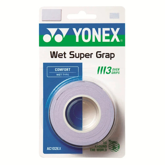 Yonex Wet Super Grap Pale Laillac 3 pack
