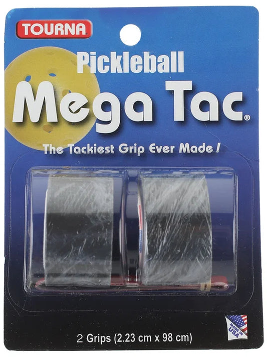 Tourna Pickleball Mega Tac - Black or Blue - 2 Pack