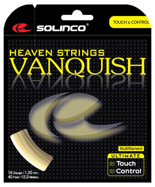 Solinco Vanquish 16G/1.30 String Natural