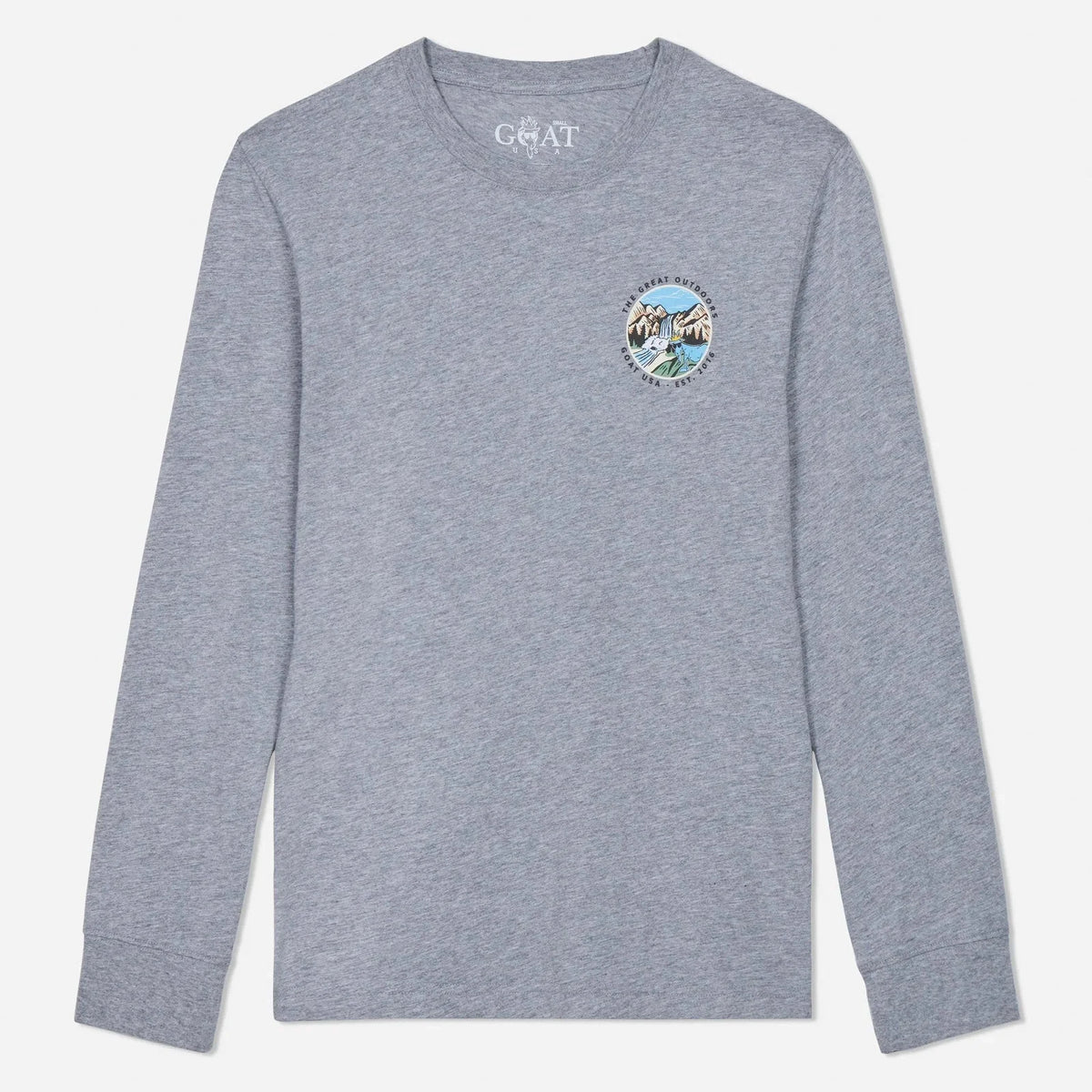 GOAT USA The Great Outdoors Long Sleeve T-Shirt