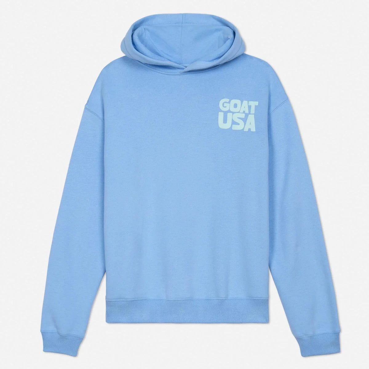 GOAT USA Women's Oversized Hooded Sweatshirt Caroline Blue/Navy