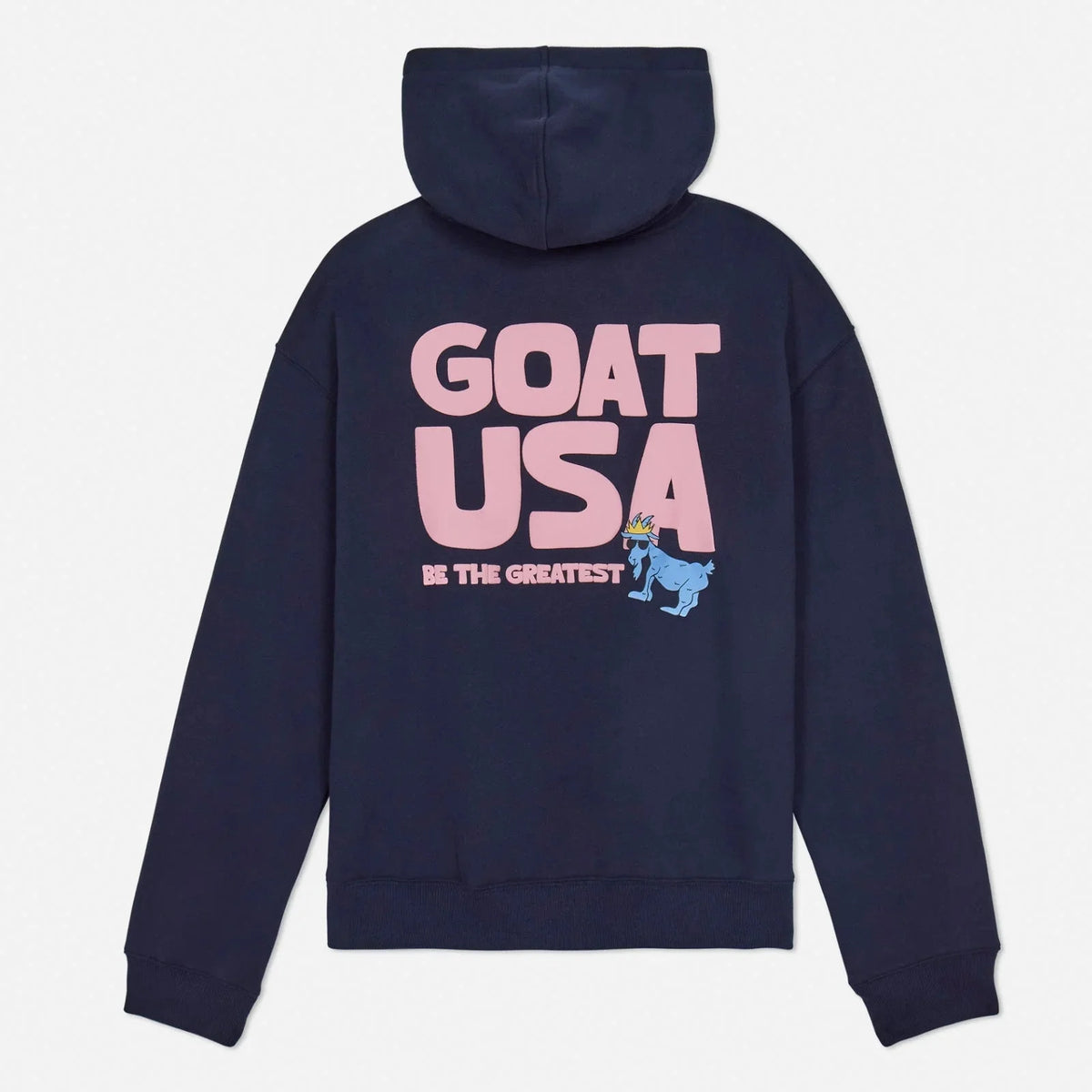 GOAT USA Women's Oversized Hooded Sweatshirt Caroline Blue/Navy
