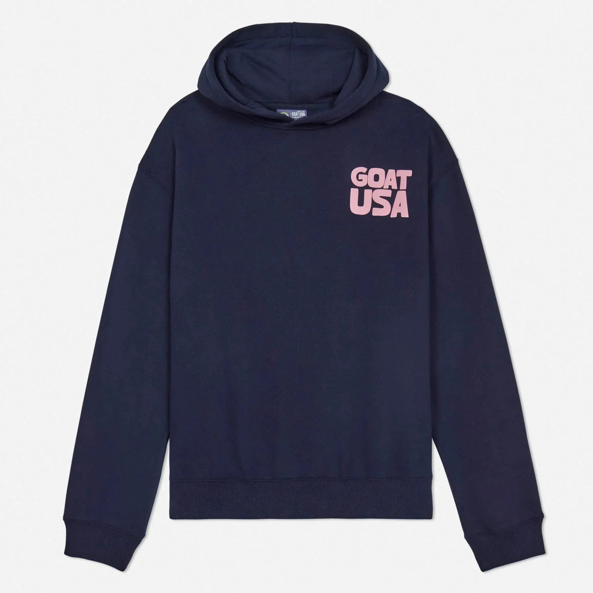 GOAT USA Women's Oversized Hooded Sweatshirt Caroline Blue/Navy